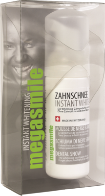 MEGASMILE Instant whitening Zahnschnee Schaum