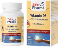 VITAMIN D3 14.000 I.E. Softgel-Kapseln ZeinPharma