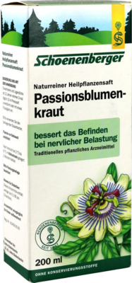 PASSIONSBLUMENKRAUT naturreiner Heilpflanzensaft