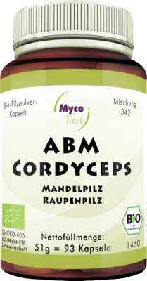 ABM CORDYCEPS Pilzpulver-Kapseln Bio