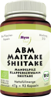 ABM MAITAKE SHIITAKE Pilzpulver-Kapseln Bio