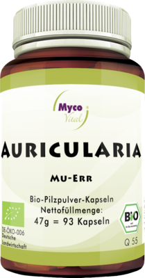 AURICULARIA PILZ PULVER-Kapseln Bio