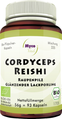 CORDYCEPS REISHI Pilzpulver-Kapseln Bio