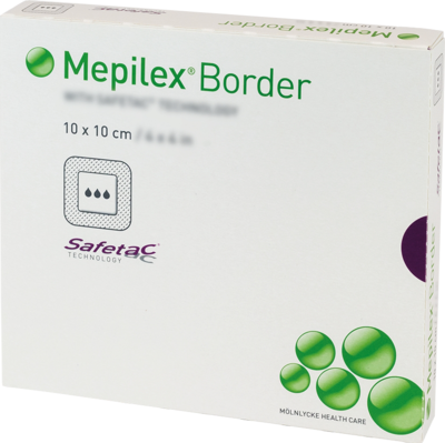 MEPILEX Border Schaumverband 10x10 cm