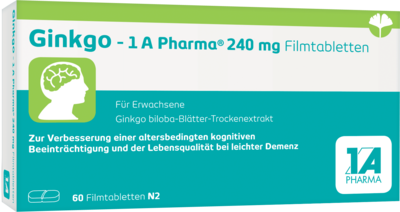 GINKGO-1A Pharma 240 mg Filmtabletten