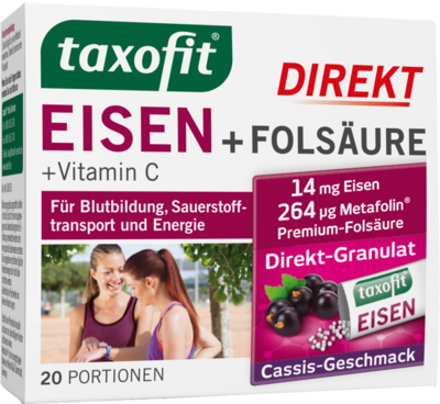 TAXOFIT Eisen+Folsäure Direkt Granulat