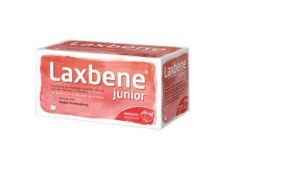 LAXBENE junior 4 g Plv.z.H.e.Lsg.z.Einn.Kdr.6M-8J