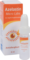 AZELASTIN Micro Labs 0,5 mg/ml Augentropfen