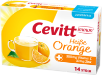 CEVITT immun heiße Orange zuckerfrei Granulat