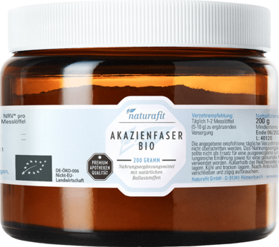 NATURAFIT Akazienfaser Bio Pulver