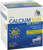 CALCIUM SUN 500 Direkt Portionssticks