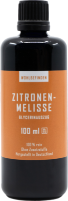 ZITRONENMELISSE LIQUID alkoholfrei K&L