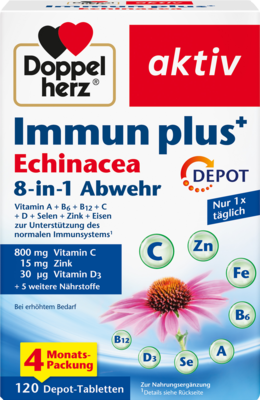 DOPPELHERZ Immun plus Echinacea Depot Tabletten