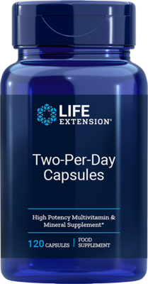 TWO-PER-DAY Multivitamin Kapseln LEF