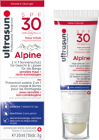 ULTRASUN Alpine Creme SPF 30 2in1 Gesicht+Lippen