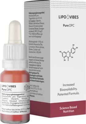 LIPOVIBES Pure OPC Tropfen zum Einnehmen