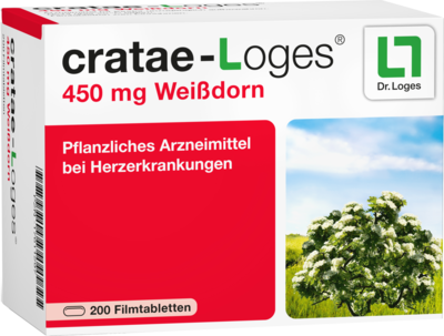 CRATAE-LOGES 450 mg Weißdorn Filmtabletten