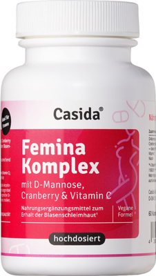 FEMINA Komplex mit D Mannose+Cranberry Kapseln