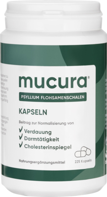 MUCURA Flohsamenschalen Kapseln