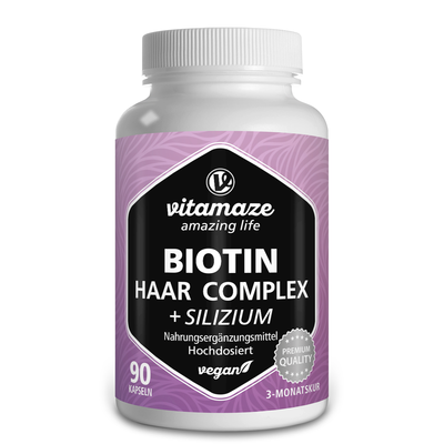 BIOTIN HAAR Vitamine Komplex hochdos.+Silizium Kps